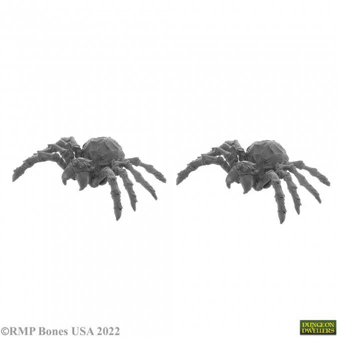 Bones USA Dungeon Dwellers Giant Spider (2) (07051)